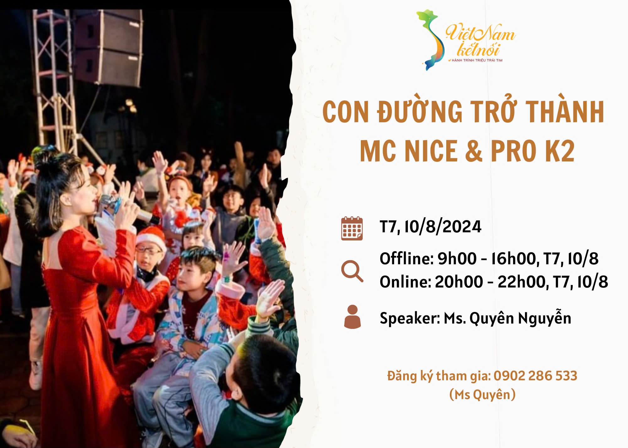CON ĐƯỜNG TRỞ THÀNH MC NICE & PRO K02