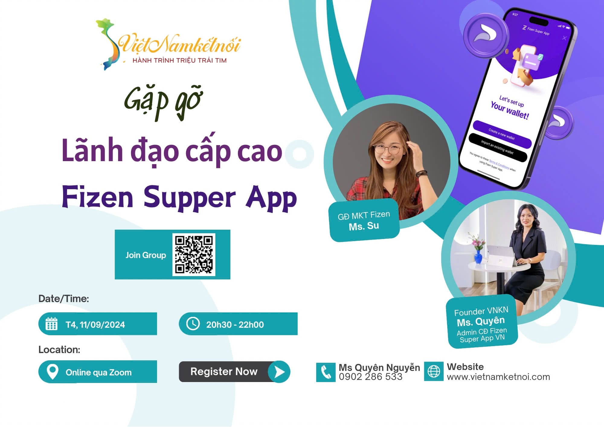 GẶP GỠ LÃNH ĐẠO CẤP CAO FIZEN THÁNG 9.2024