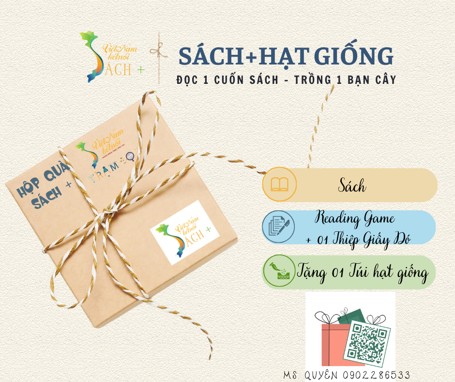 LAN TỎA DỰ ÁN SÁCH + HẠT GIỐNG CÙNG TRẠM ĐỌC VIỆT NAM KẾT NỐI