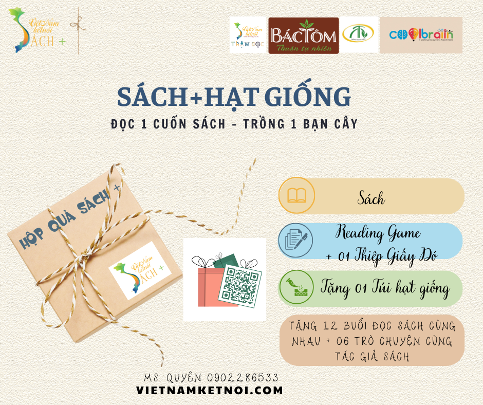 BAN TỔ CHỨC & ĐƠN VỊ ĐỒNG HÀNH "SÁCH + HẠT GIỐNG"
