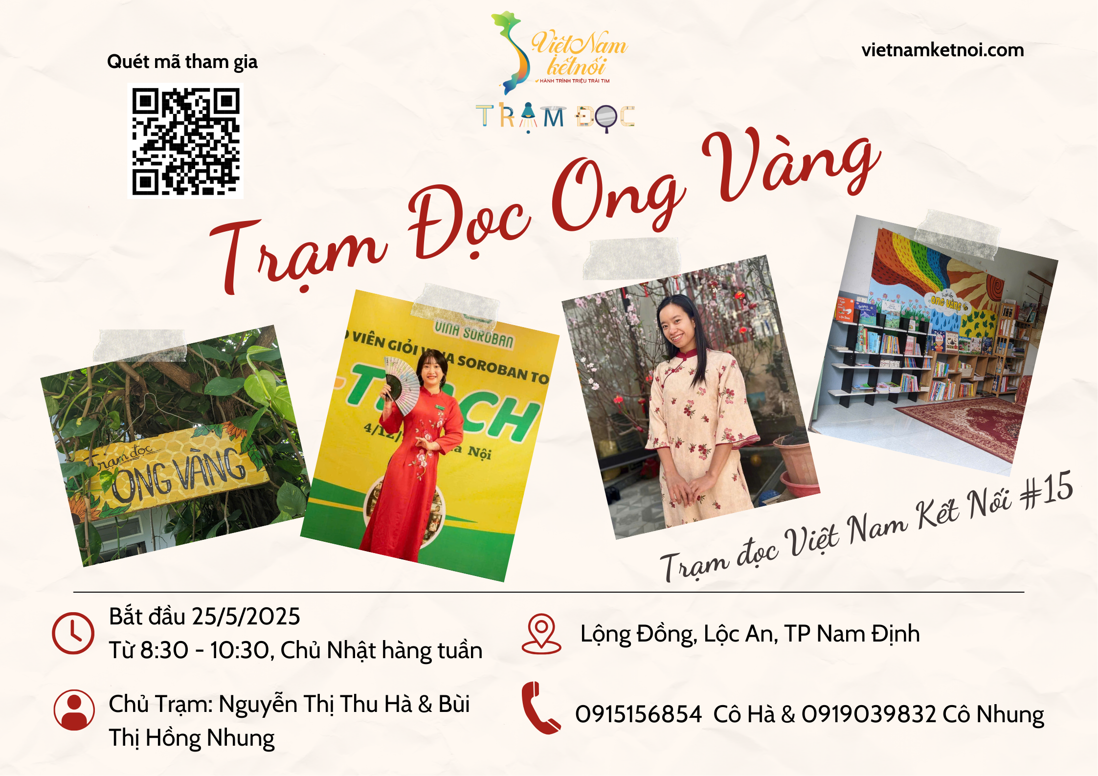 #15. Trạm Đọc Ong Vàng