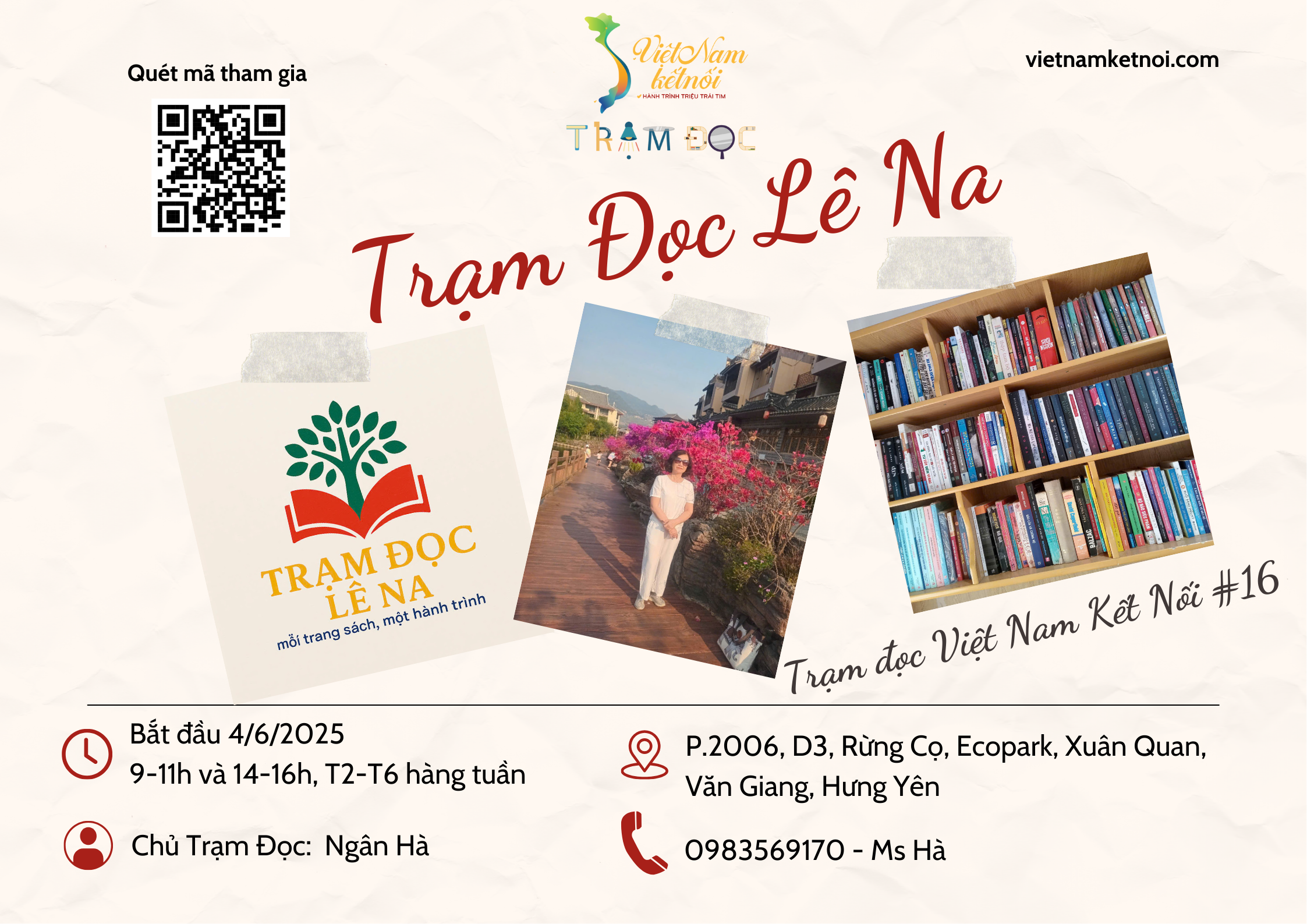 #16. Trạm Đọc Lê Na