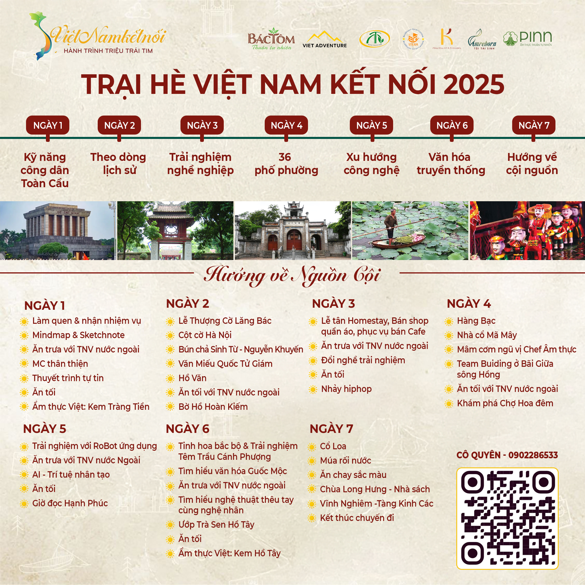 TRẠI HÈ VIỆT NAM KẾT NỐI 2025 | Hướng về nguồn cội