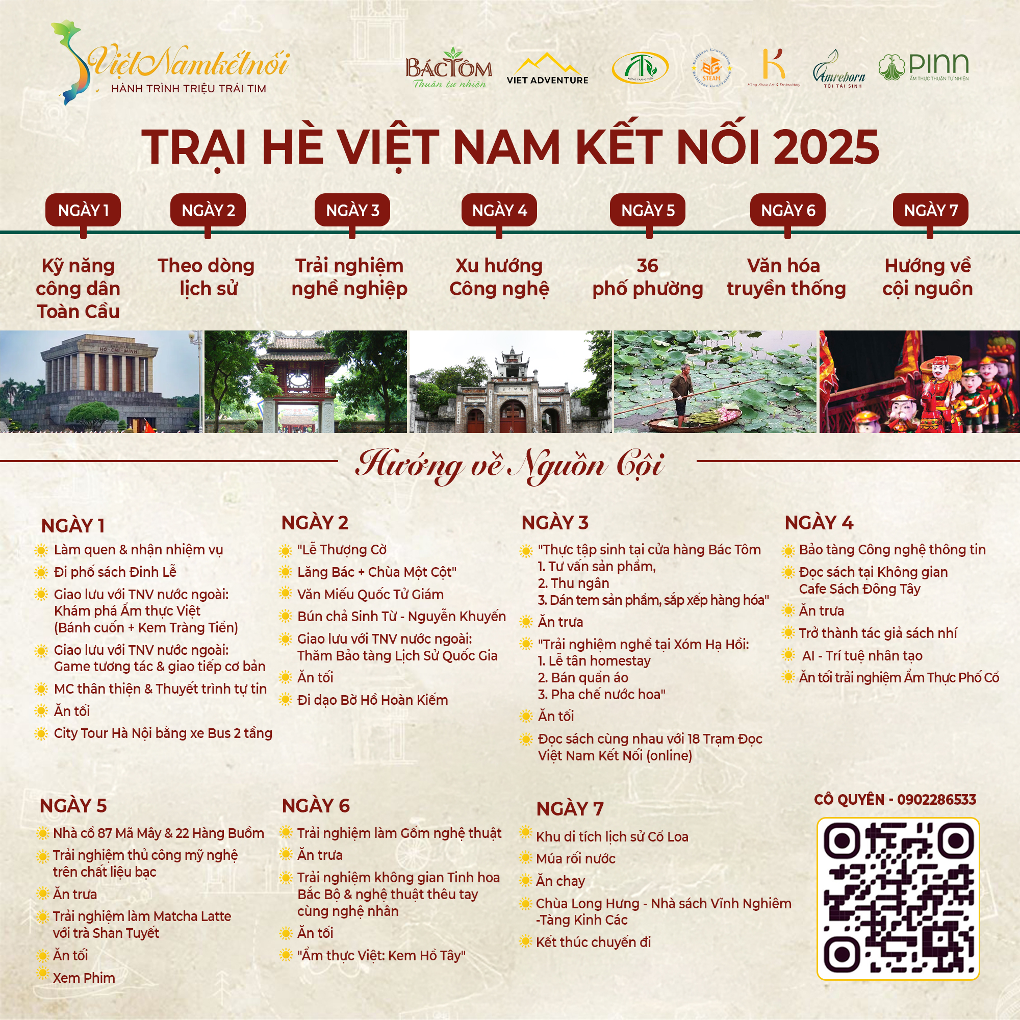 TRẠI HÈ VIỆT NAM KẾT NỐI 2025 | Hướng về nguồn cội Đợt 2