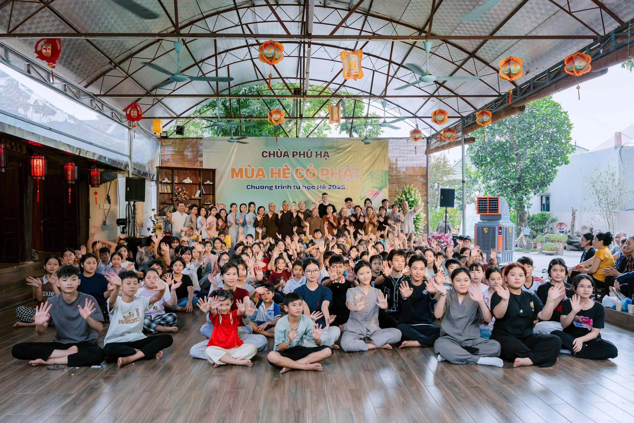 HỖ TRỢ KHÓA TU MÙA HÈ CÓ PHẬT TẠI CHÙA PHÚ HẠ 15/6/2025