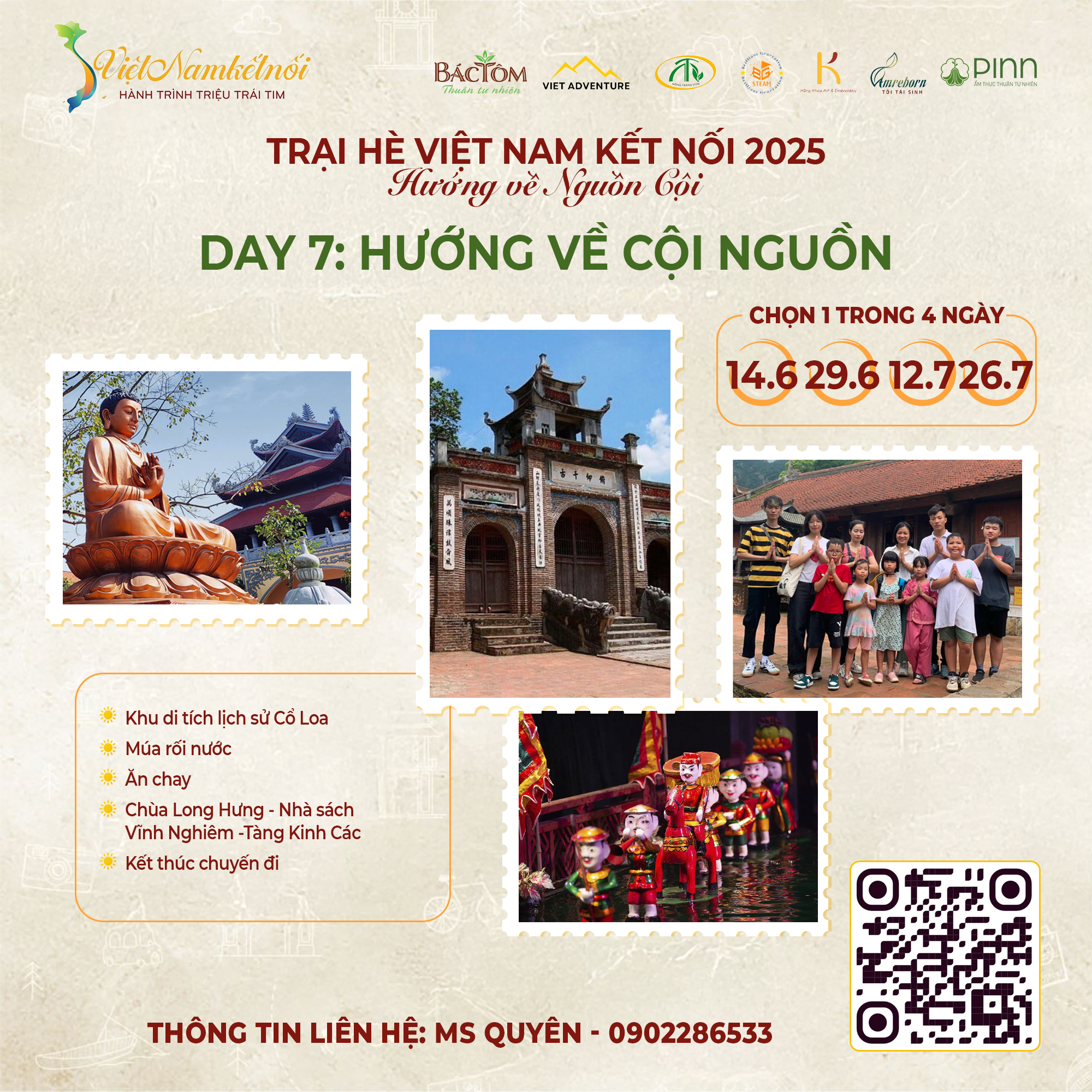 NGÀY 7: HƯỚNG VỀ CỘI NGUỒN