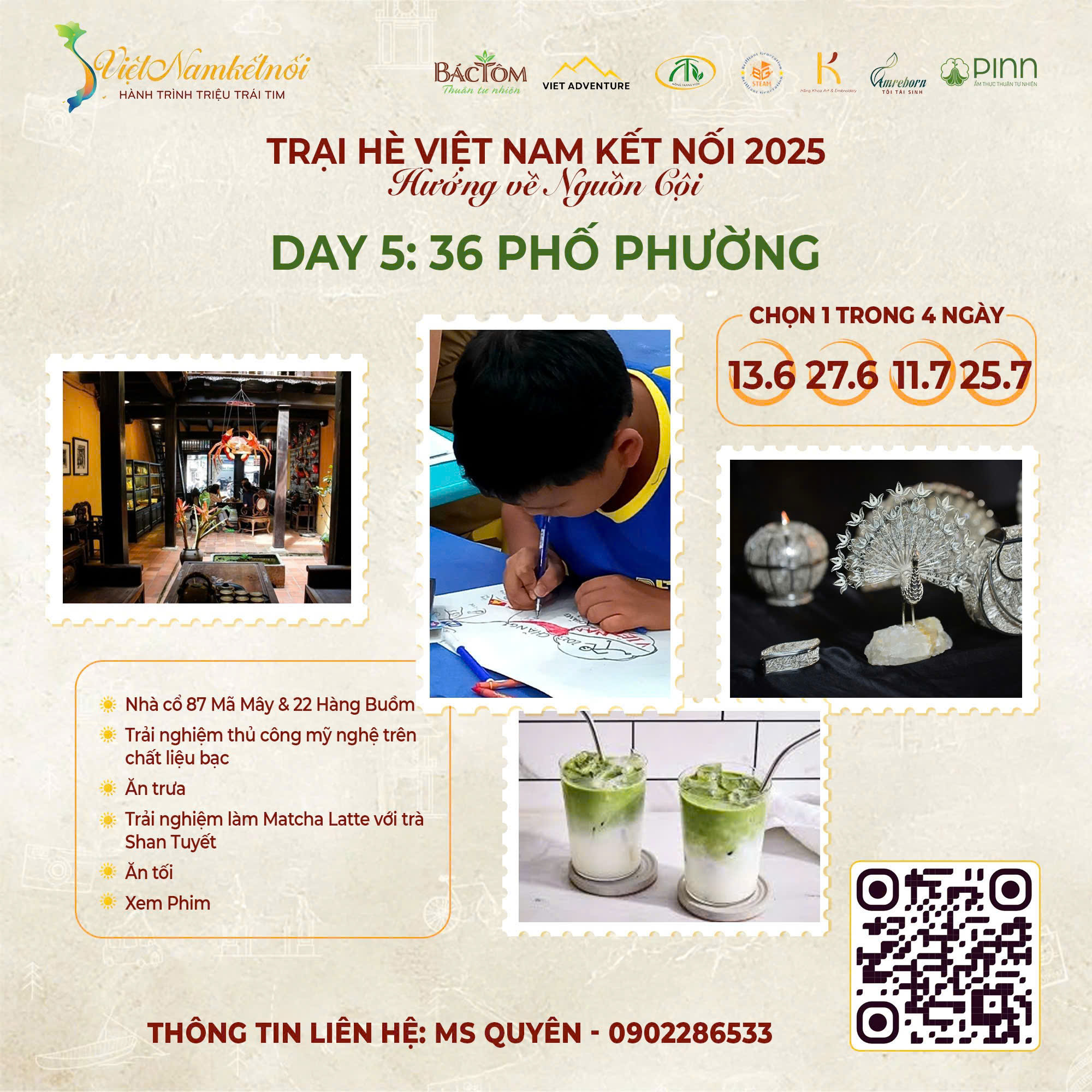 NGÀY 5: 36 PHỐ PHƯỜNG