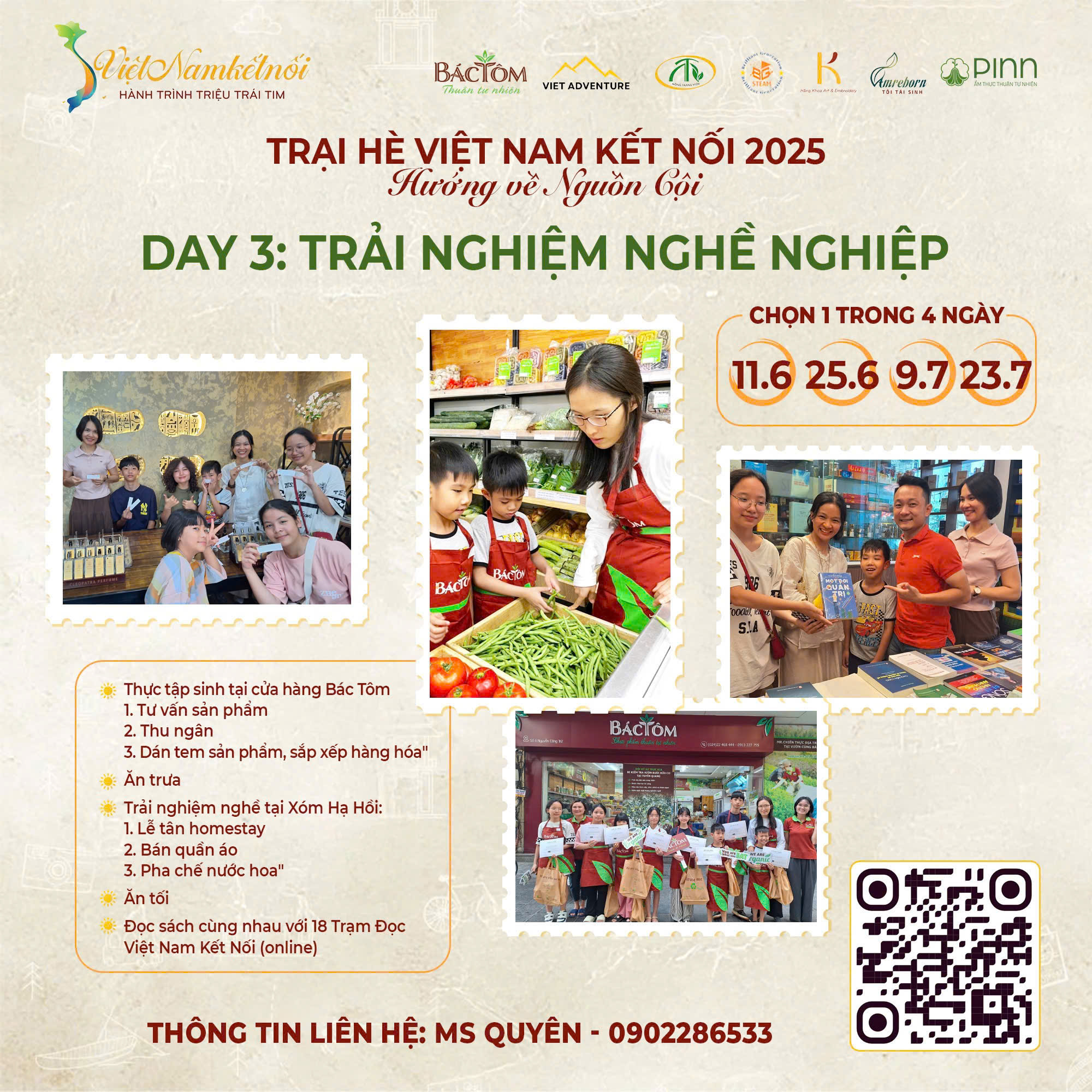 NGÀY 3: TRẢI NGHIỆM NGHỀ NGHIỆP