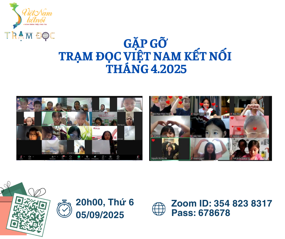 GẶP GỠ TRẠM ĐỌC VIỆT NAM KẾT NỐI THÁNG 9/2025
