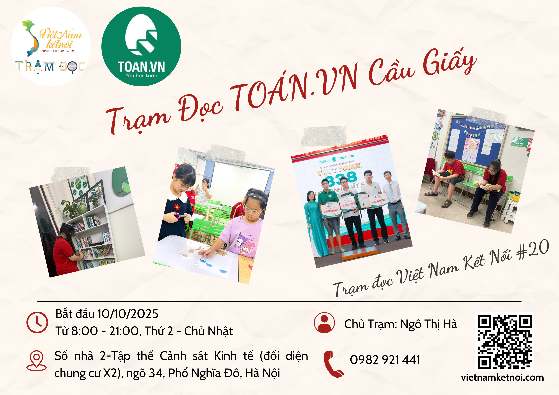 Trạm Đọc Toán.VN Cầu Giấy