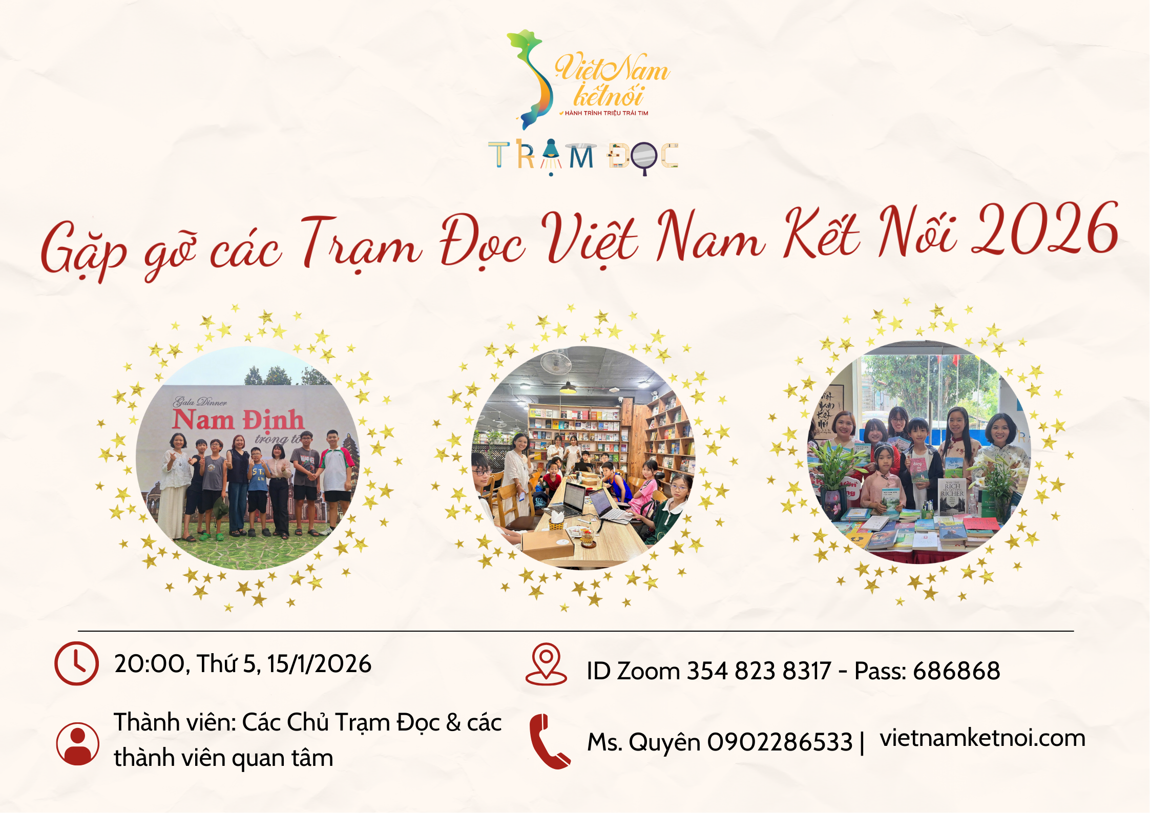 GẶP GỠ CÁC TRẠM ĐỌC VIỆT NAM KẾT NỐI 2026