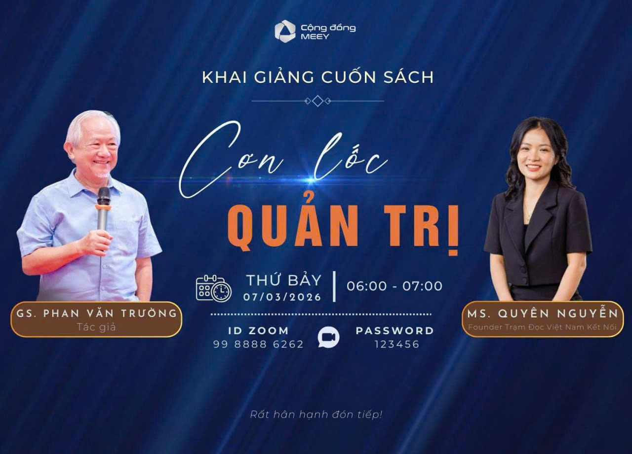 CHIA SẺ CỦA GS PHAN VĂN TRƯỜNG – SÁCH “CƠN LỐC QUẢN TRỊ”