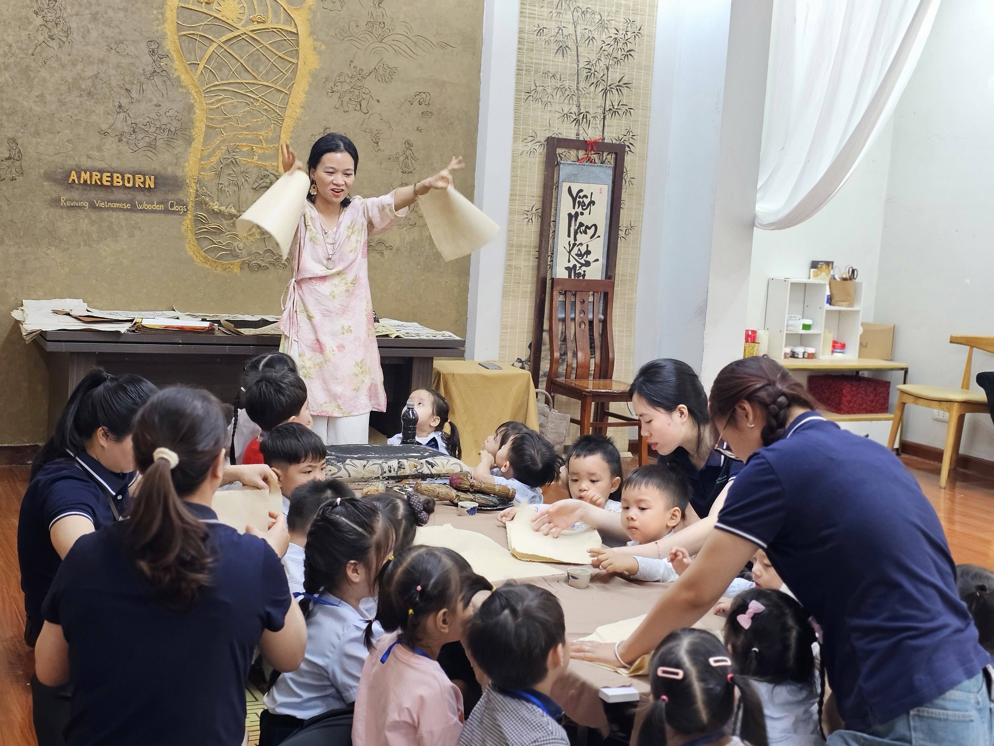 TRẢI NGHIỆM VĂN HÓA CÙNG TRƯỜNG HỌC | Hanoi Seoul Montessori Preschool 3