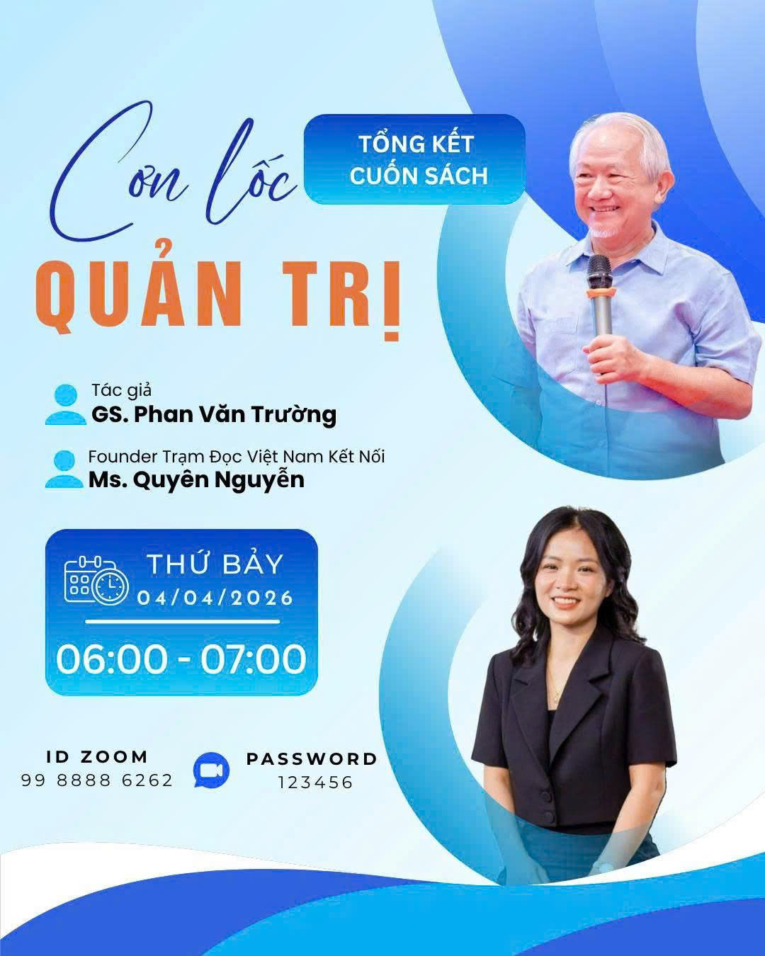 CHIA SẺ CỦA THẦY PHAN VĂN TRƯỜNG VỀ QUYỂN SÁCH CƠN LỐC QUẢN TRỊ