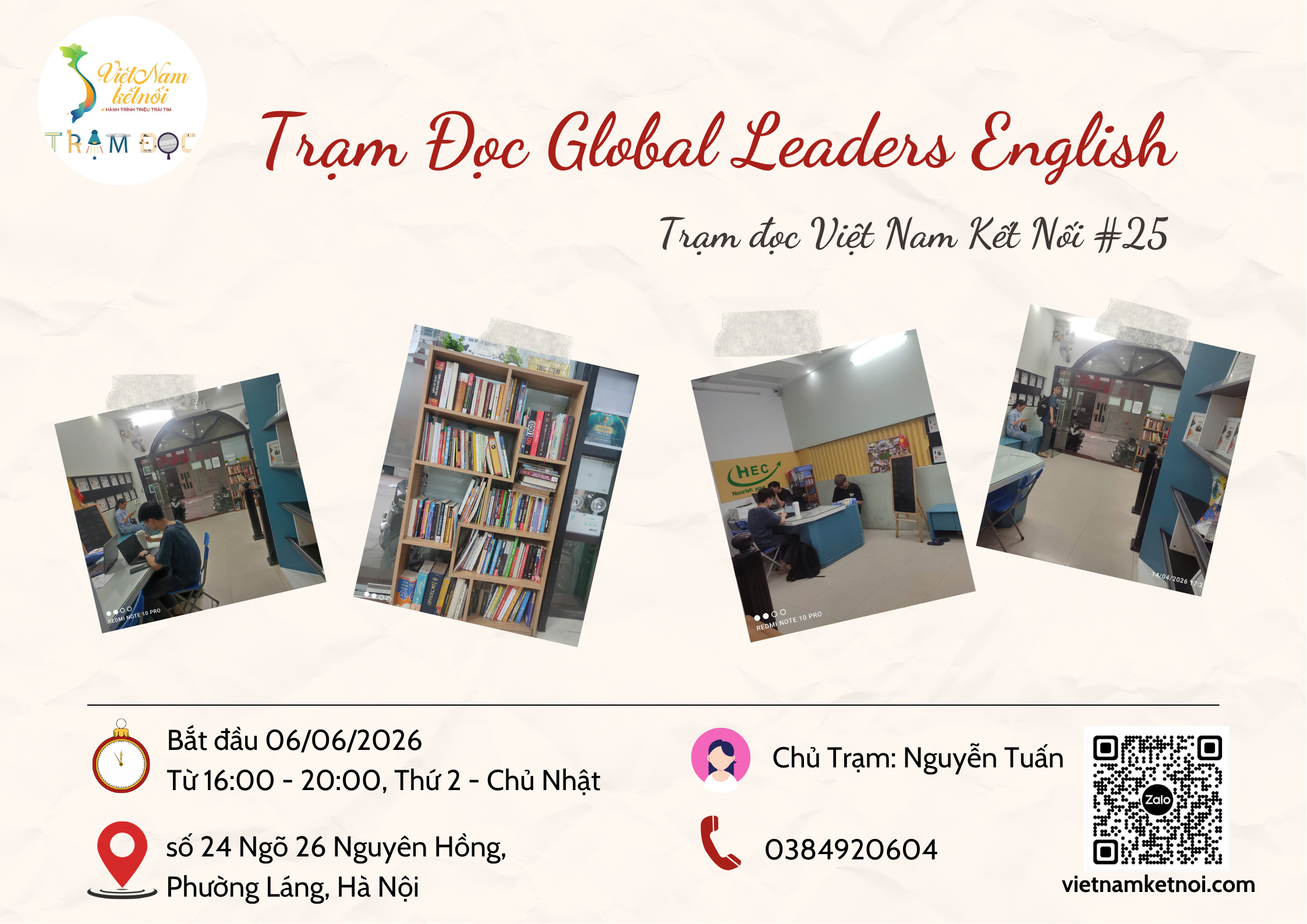 TRẠM ĐỌC GLOBAL LEADERS ENGLISH 